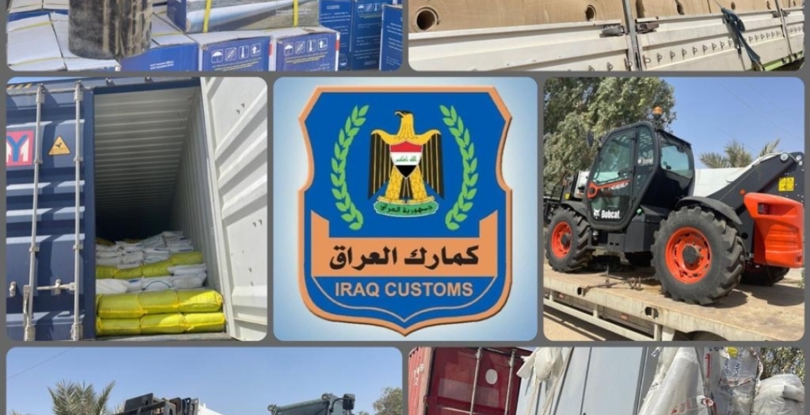 ضبط(١١) شاحنة مخالفة عند مداخل مدينة بغداد