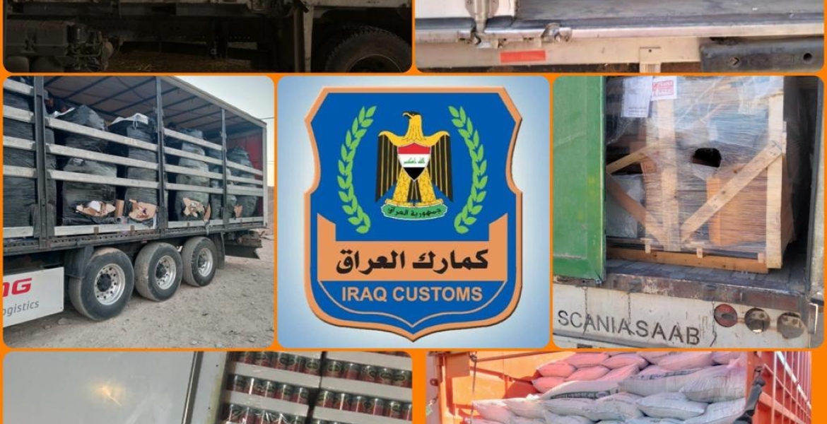  خمسة عشر شاحنة مخالفة للشروط الاستيرادية في قبضة التحري و مكافحة التهريب في المنطقة الشمالية